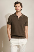 CAMISOLA COM GOLA DE POLO