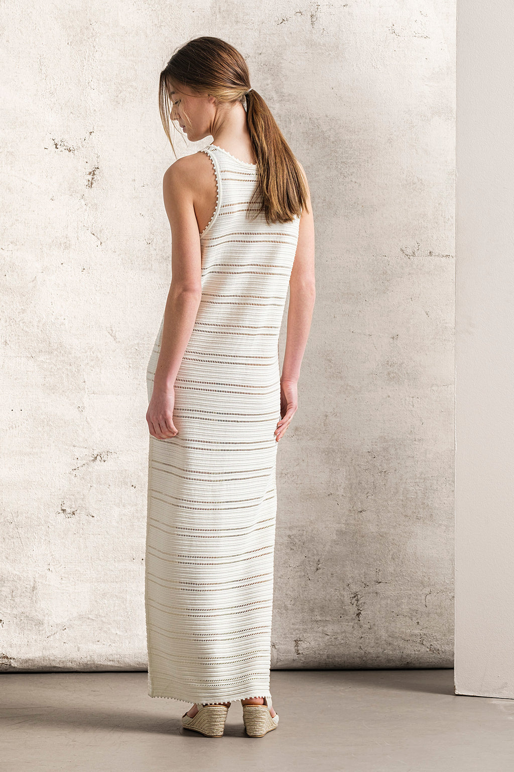 VESTIDO COMPRIDO EM MALHA