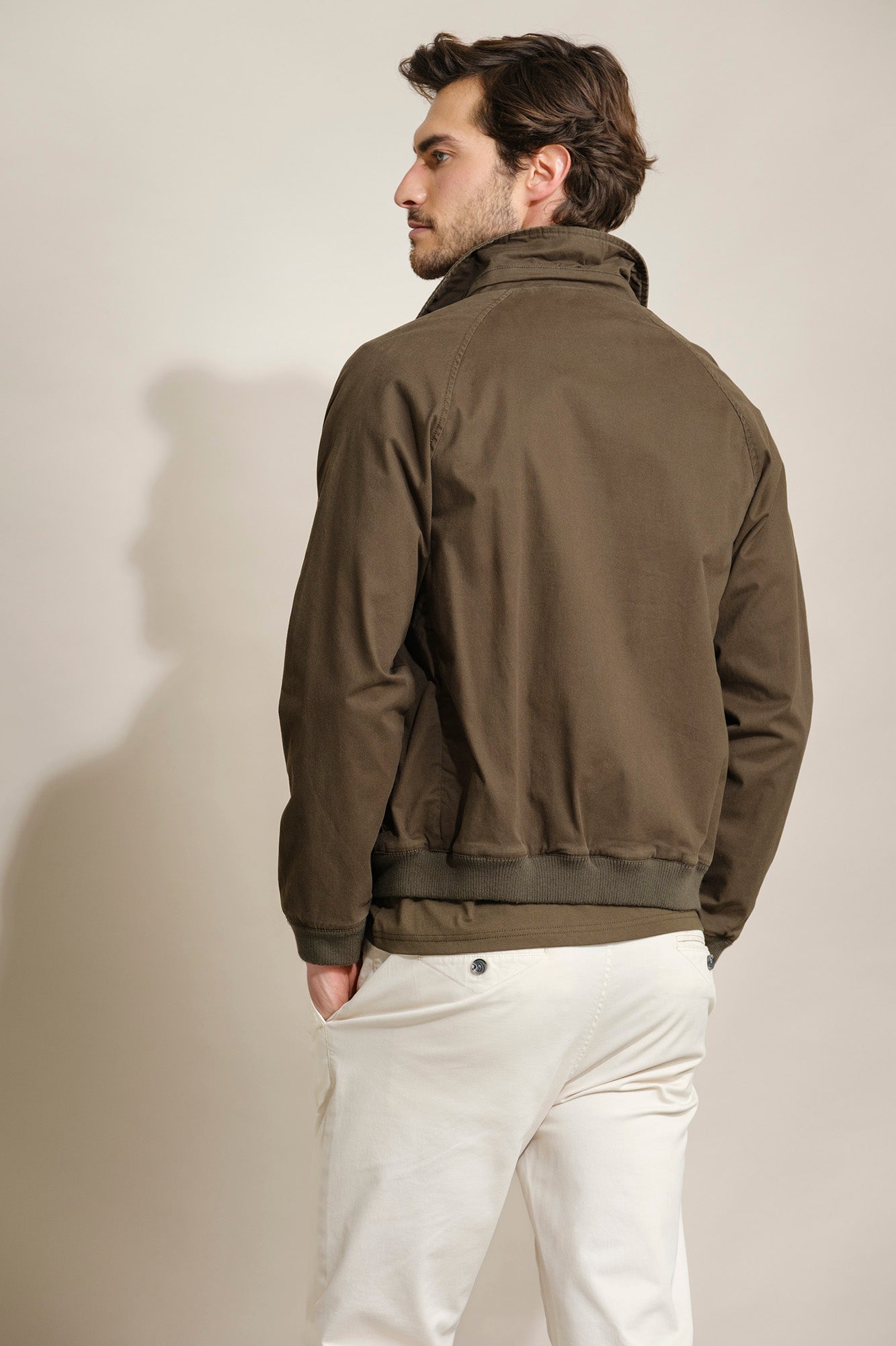 CASACO BOMBER EM TWILL