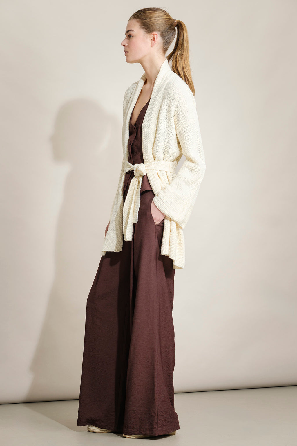 CHAQUETA KIMONO DE PUNTO