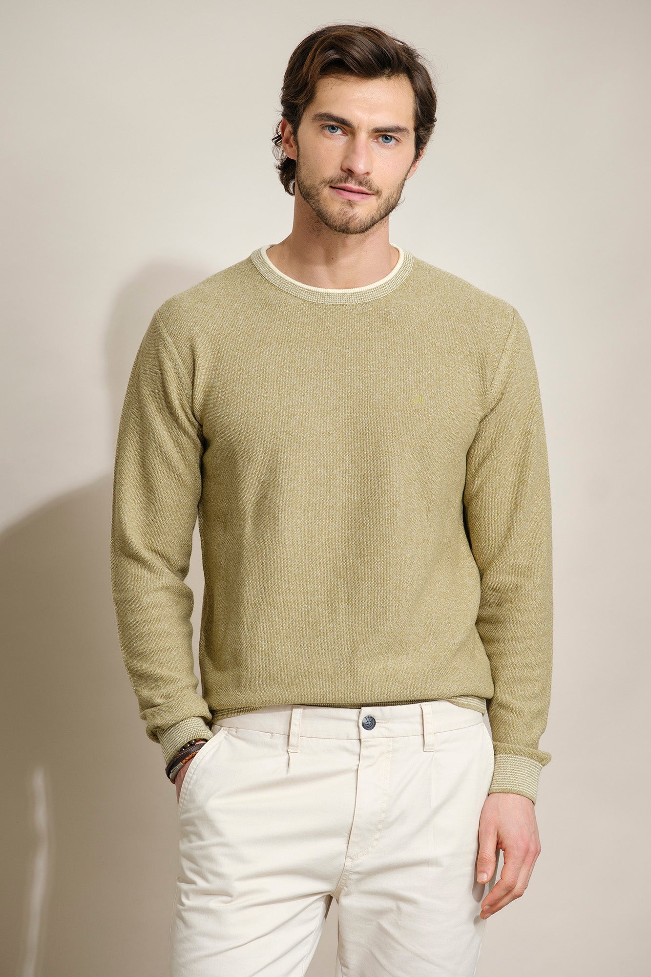 CAMISOLA EM ALGODÃO COM MICROESTRUTURA