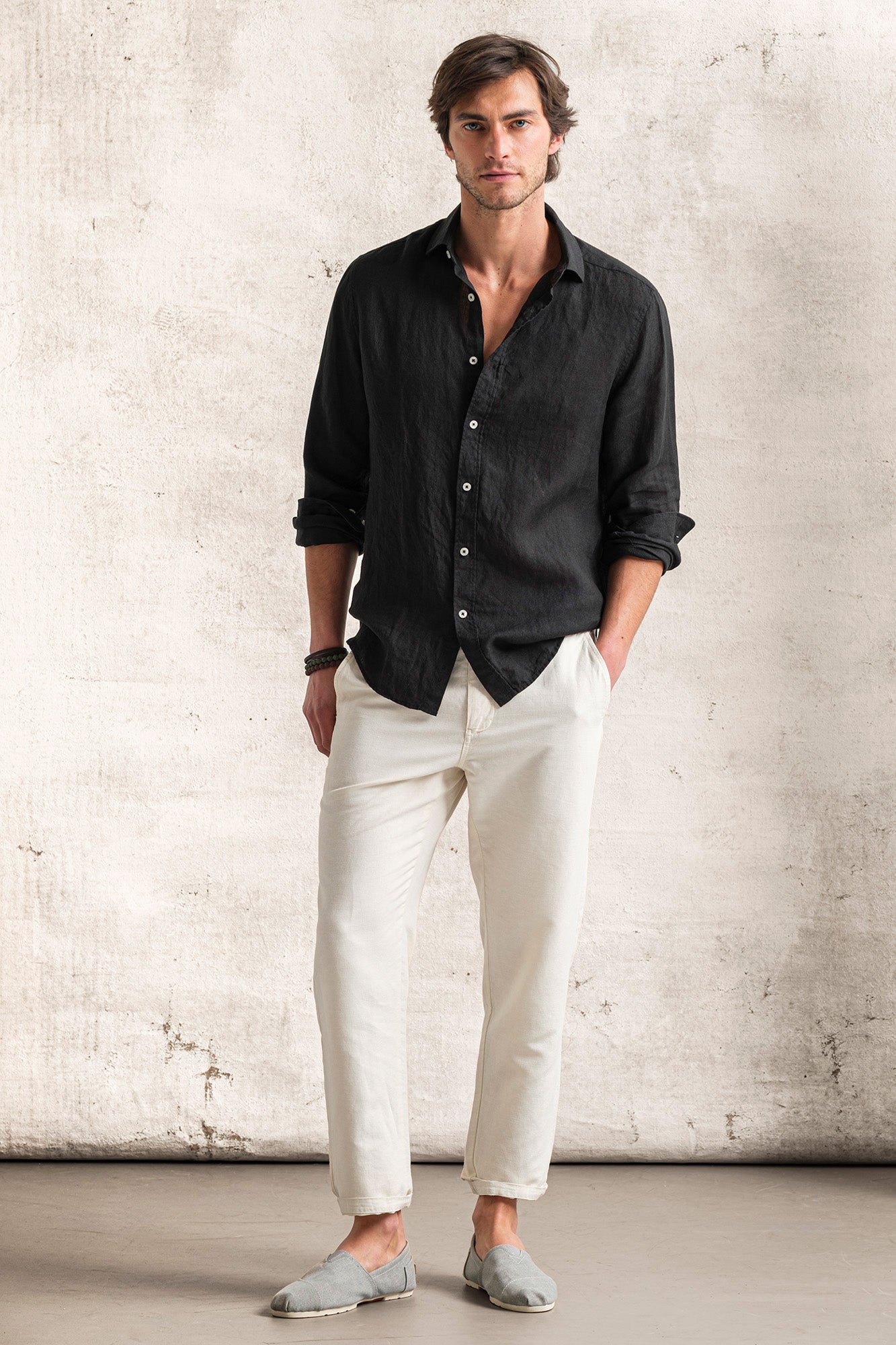CAMISA BÁSICA 100% LINHO