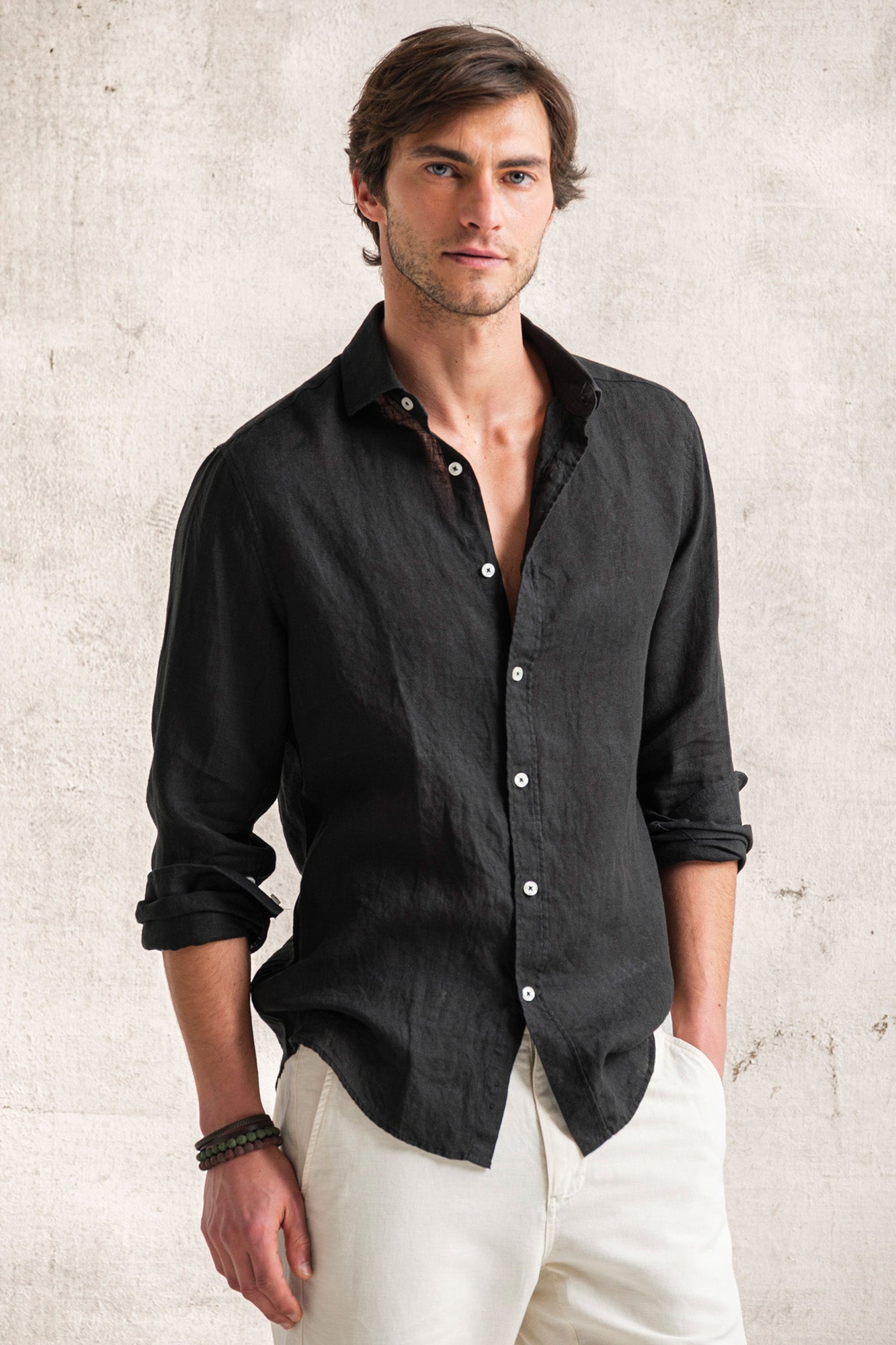 CAMISA BÁSICA 100% LINHO