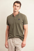 POLO  PIQUET COM BADGE