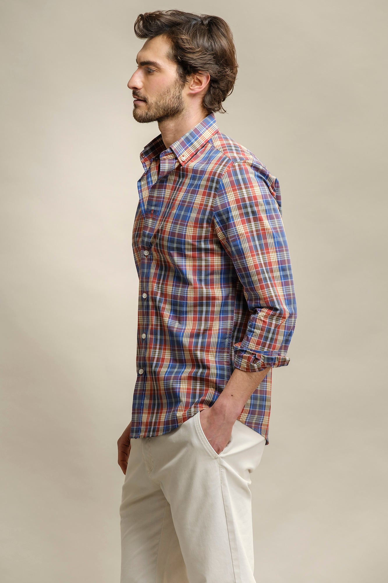 CAMISA AOS QUADRADOS