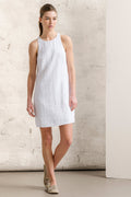 VESTIDO CURTO EM LINHO