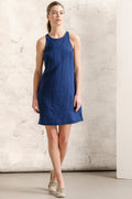 VESTIDO CURTO EM LINHO
