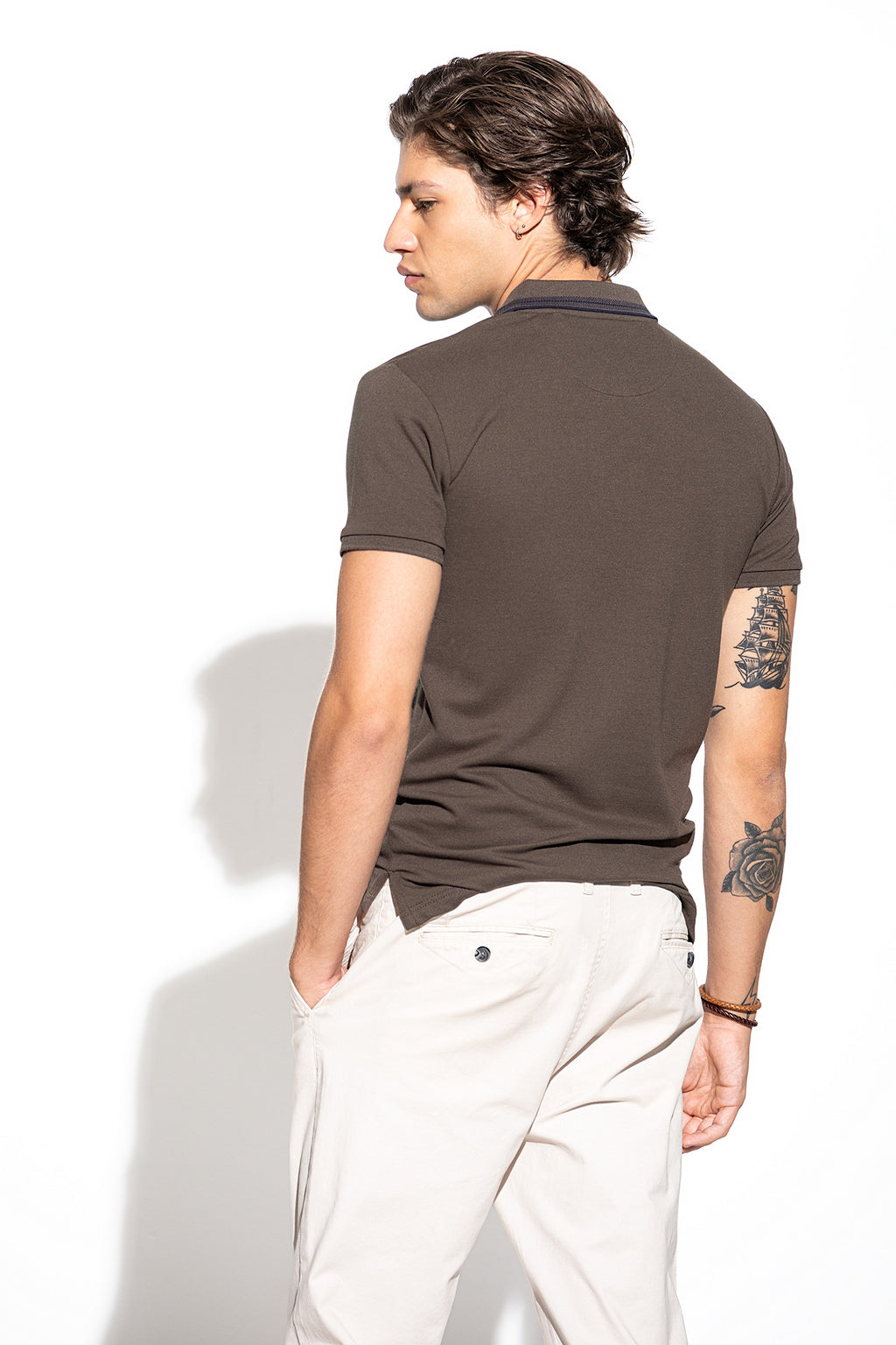POLO DE MICRO PIQUÉ SLIM FIT