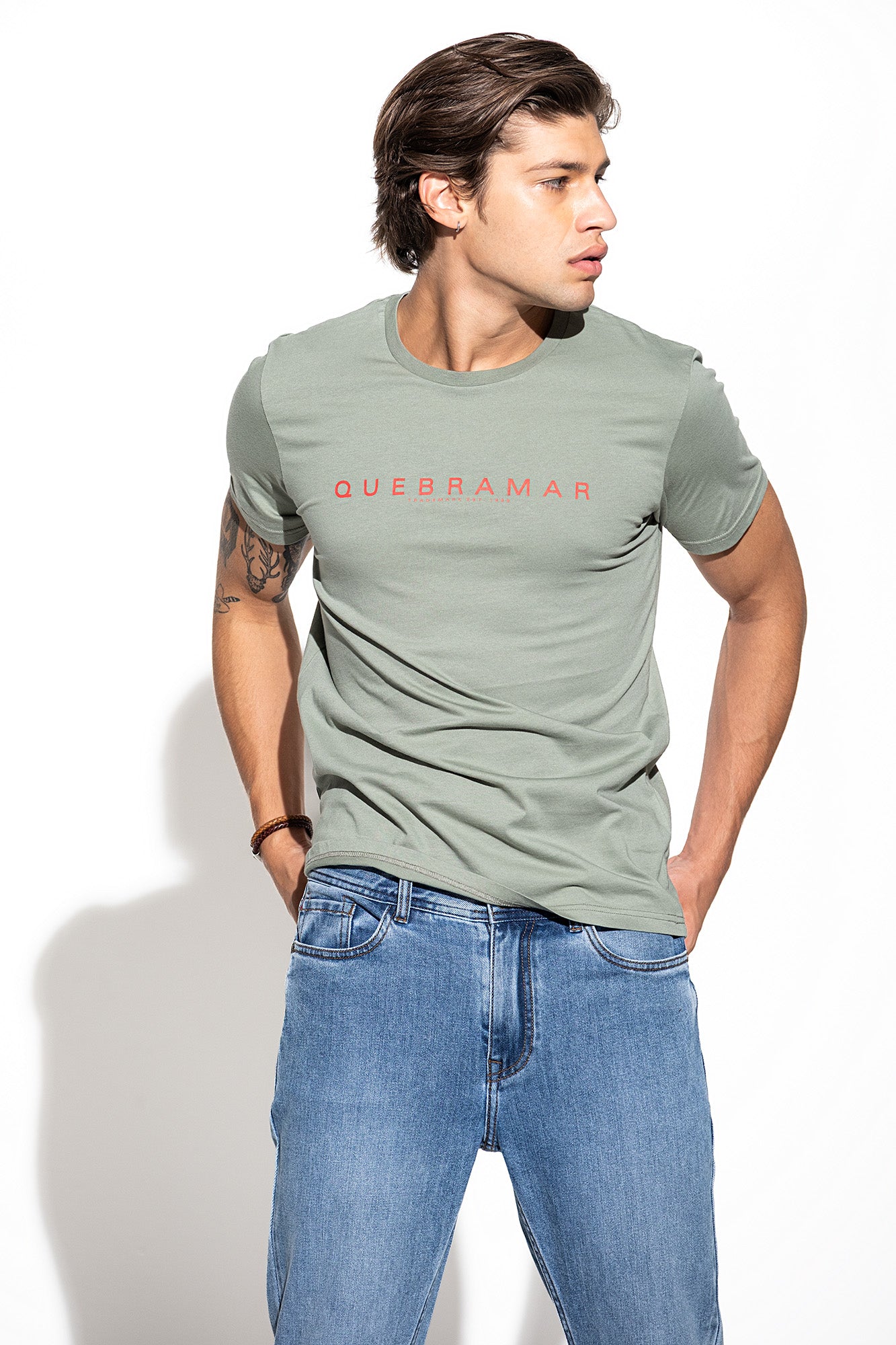 T-SHIRT QUEBRAMAR LOGO