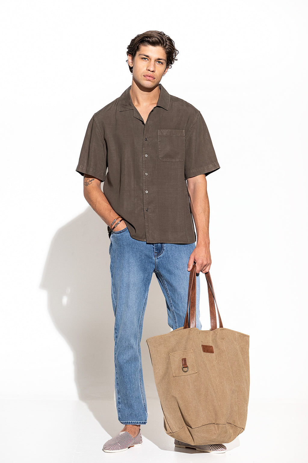 BOLSA DE LONA LAVADA