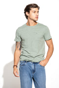 T-SHIRT ÀS RISCAS