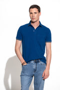 POLO PIQUET COM BOLSO