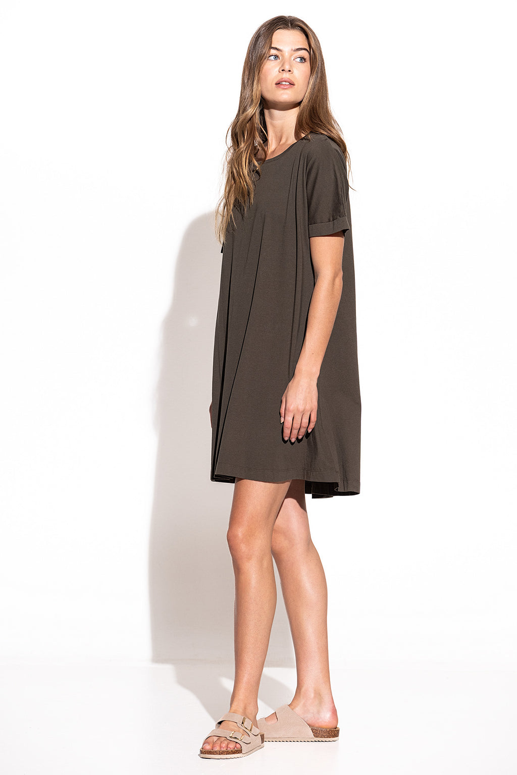 VESTIDO DECOTE REDONDO EVASÉ