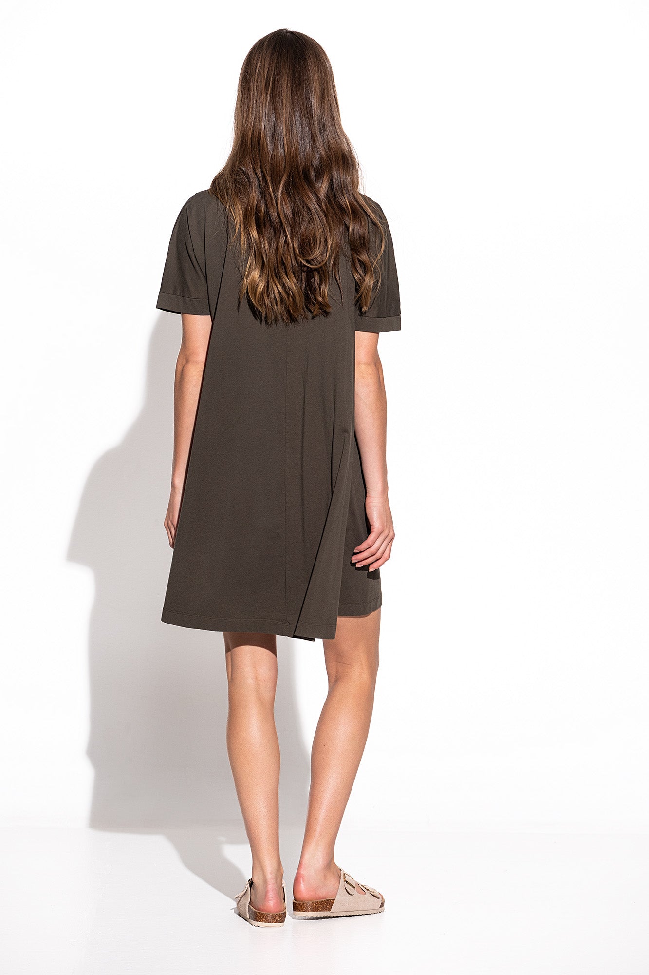 VESTIDO DECOTE REDONDO EVASÉ