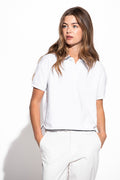 POLO COM CONTRASTES FITTING LARGO