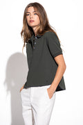 POLO COM CONTRASTES FITTING LARGO