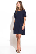 VESTIDO DECOTE REDONDO EVASÉ