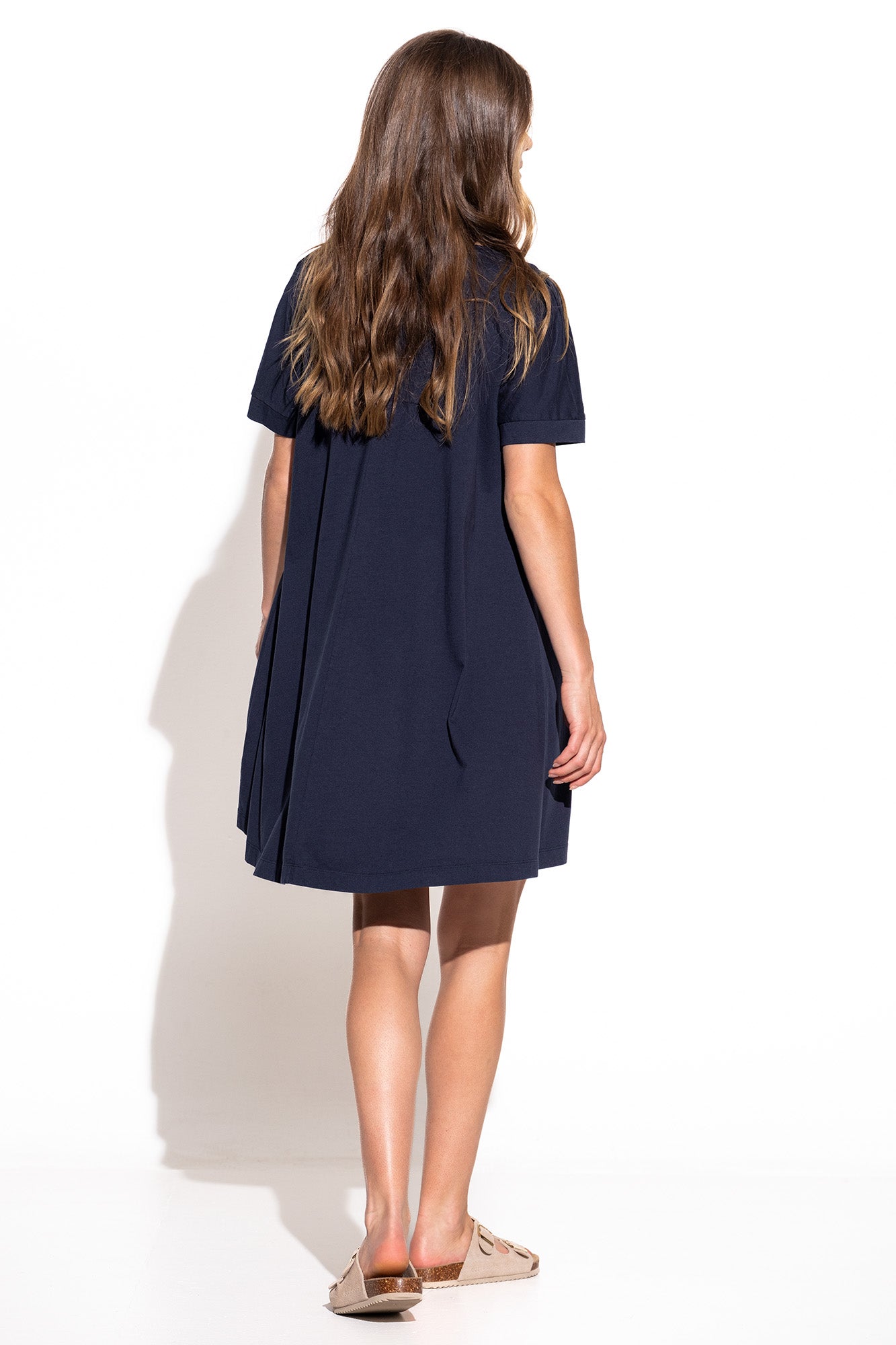 VESTIDO DECOTE REDONDO EVASÉ