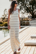 VESTIDO COMPRIDO EM MALHA