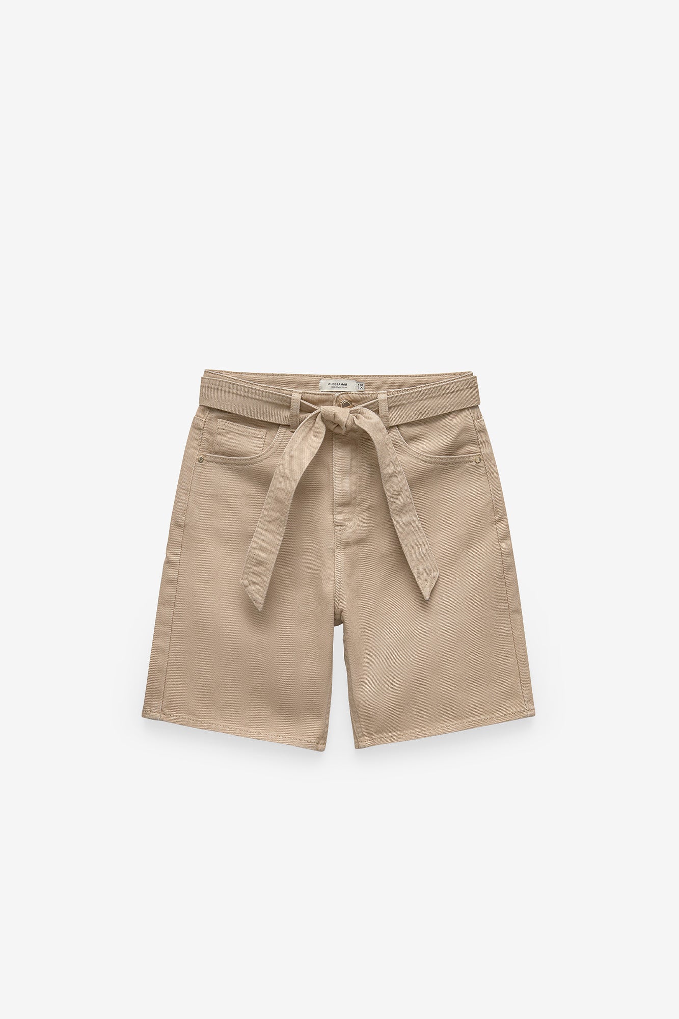 CALÇÕES EM SARJA COM CINTO