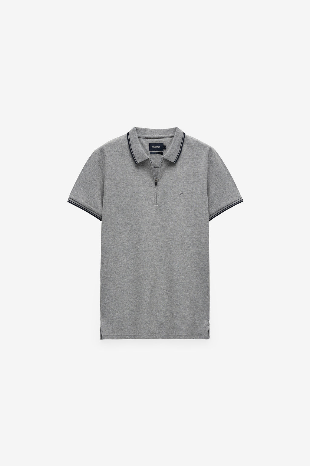 POLO EN MICROPIQUÉ CON CREMALLERA