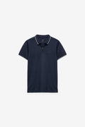 POLO DE MICROPIQUÉ CON CREMALLERA