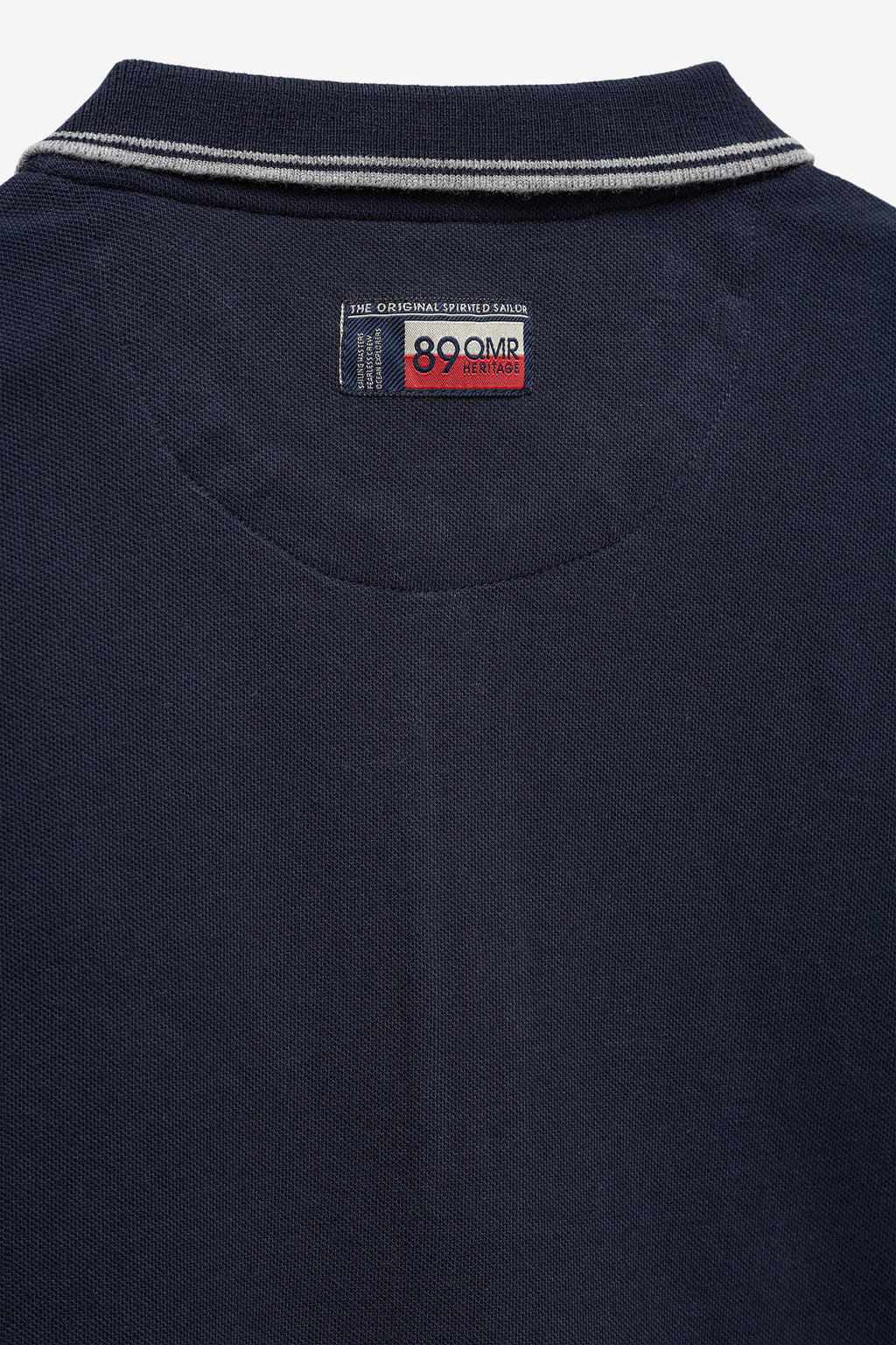 POLO DE MICROPIQUÉ CON CREMALLERA