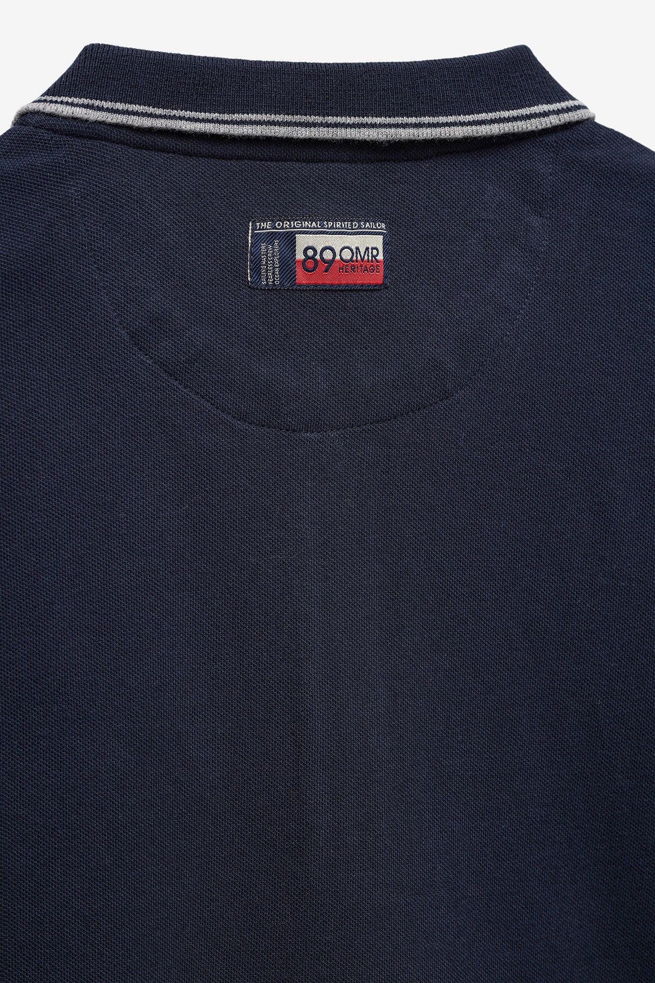POLO DE MICROPIQUÉ CON CREMALLERA