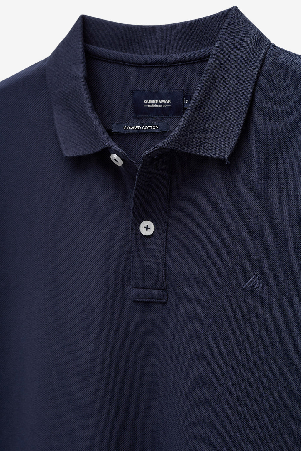 POLO  PIQUET COM PIPING 2 CORES