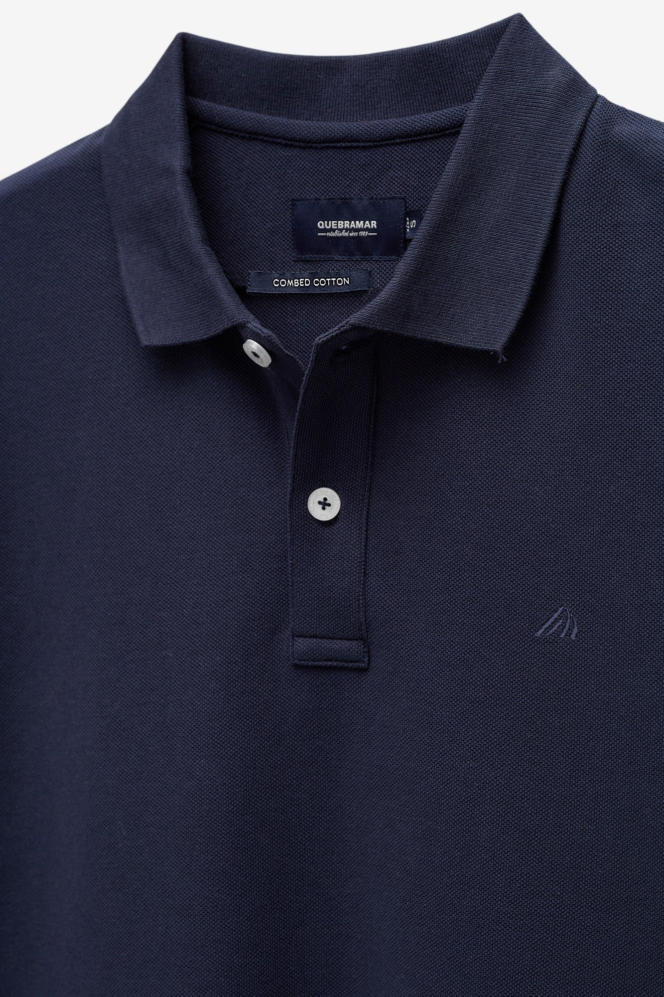 POLO  PIQUET COM PIPING 2 CORES
