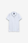 POLO PIQUÉ CON RAYAS EN EL CUELLO