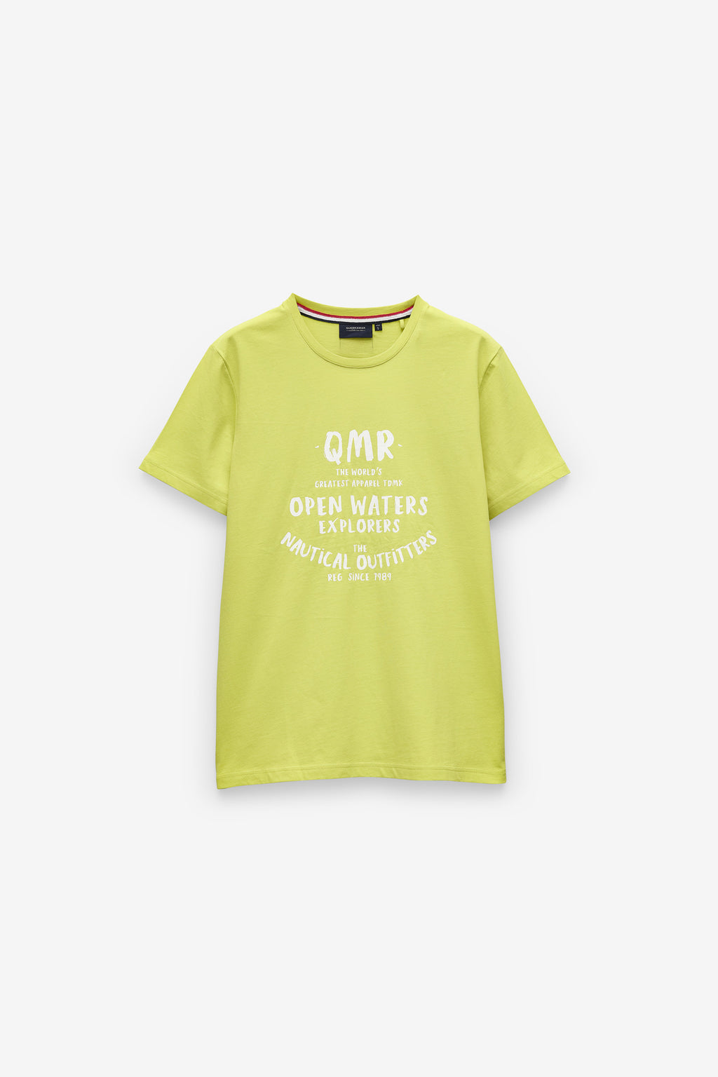 T-SHIRT COM PRINT OPEN WATERS