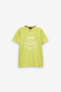 T-SHIRT COM PRINT OPEN WATERS
