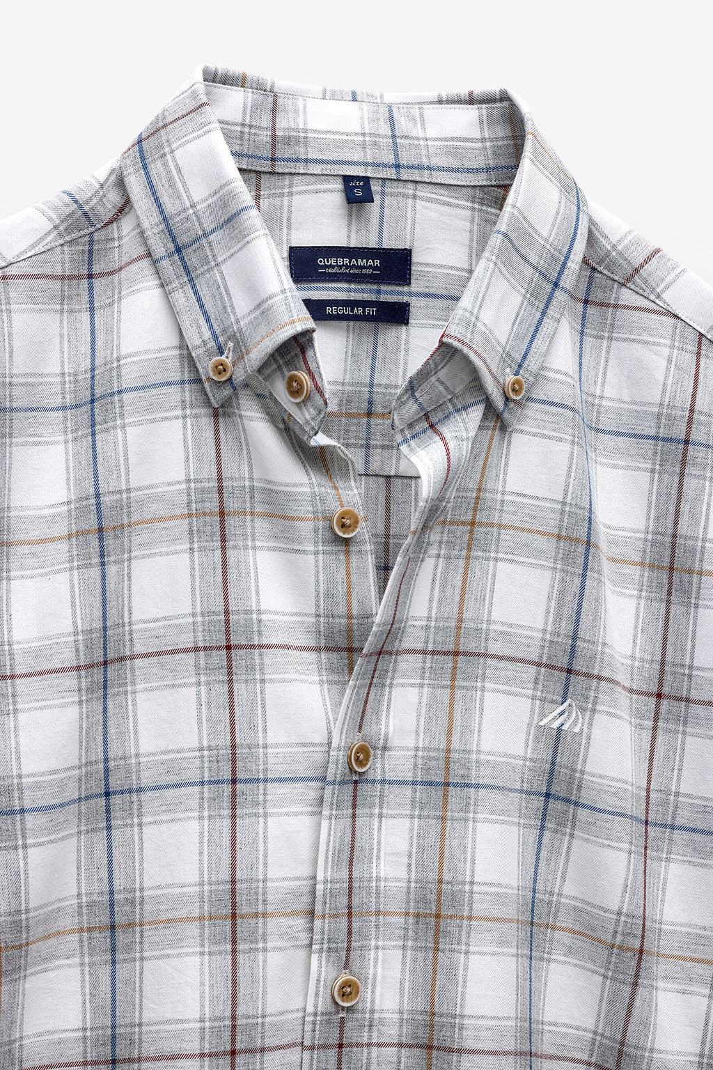 CAMISA  AOS QUADRADOS REGULAR FIT