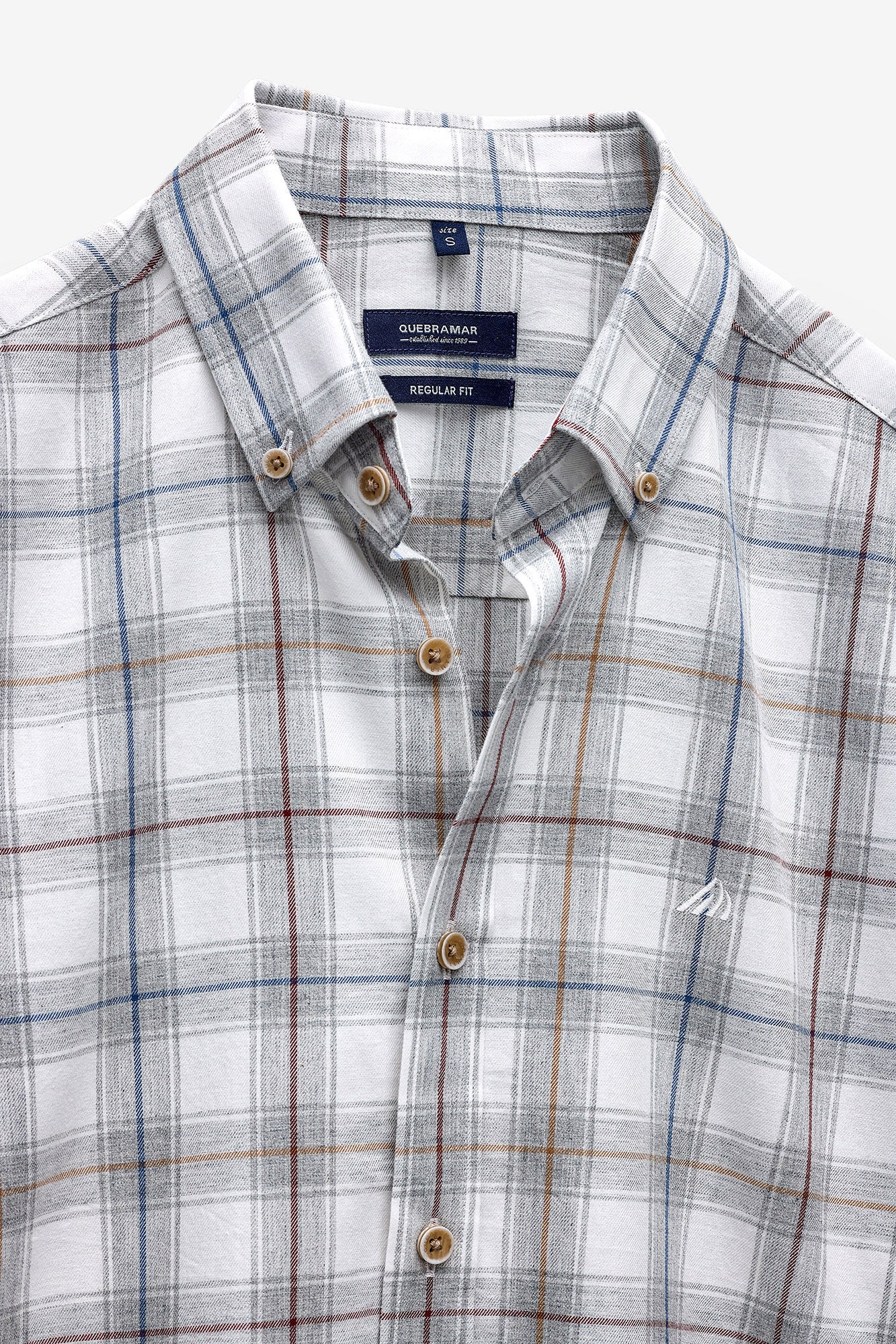 CAMISA  AOS QUADRADOS REGULAR FIT
