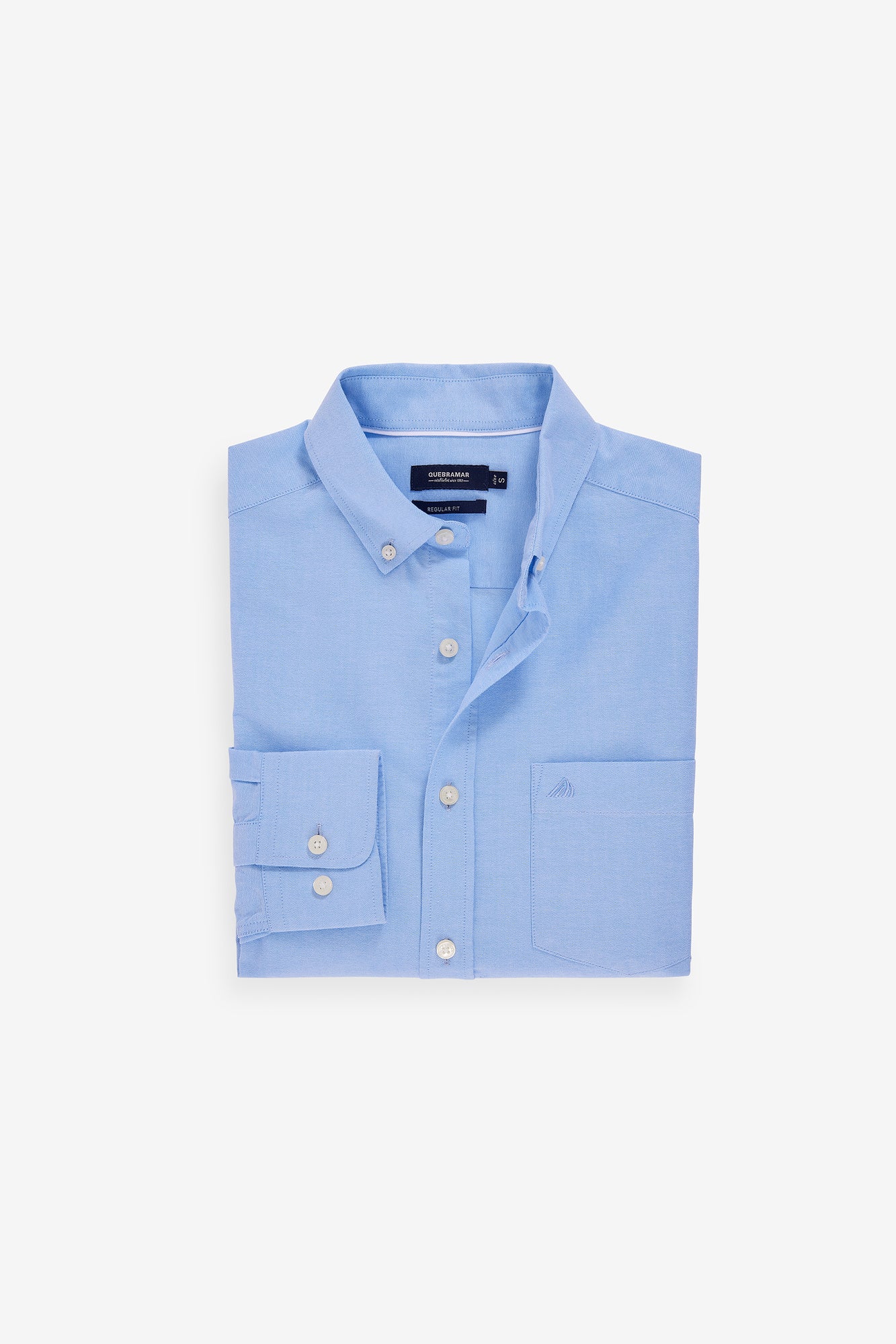CAMISA BÁSICA OXFORD COM BOLSO