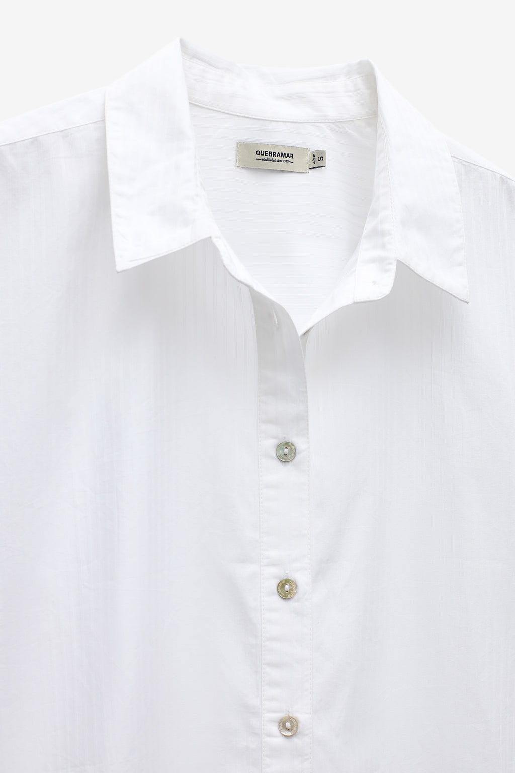 CAMISA MANGA CURTA TEXTURA RISCAS