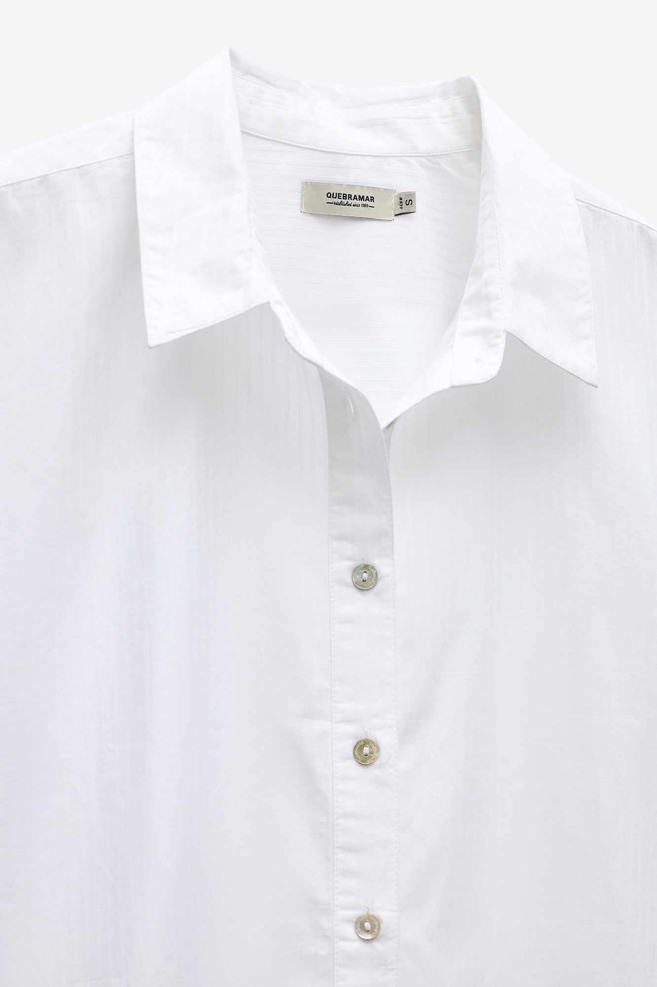 CAMISA MANGA CURTA TEXTURA RISCAS