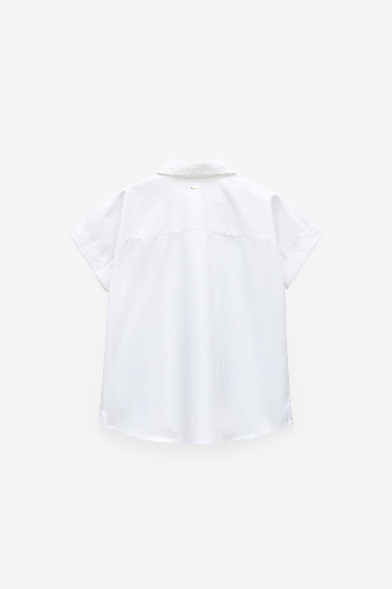 CAMISA MANGA CURTA TEXTURA RISCAS