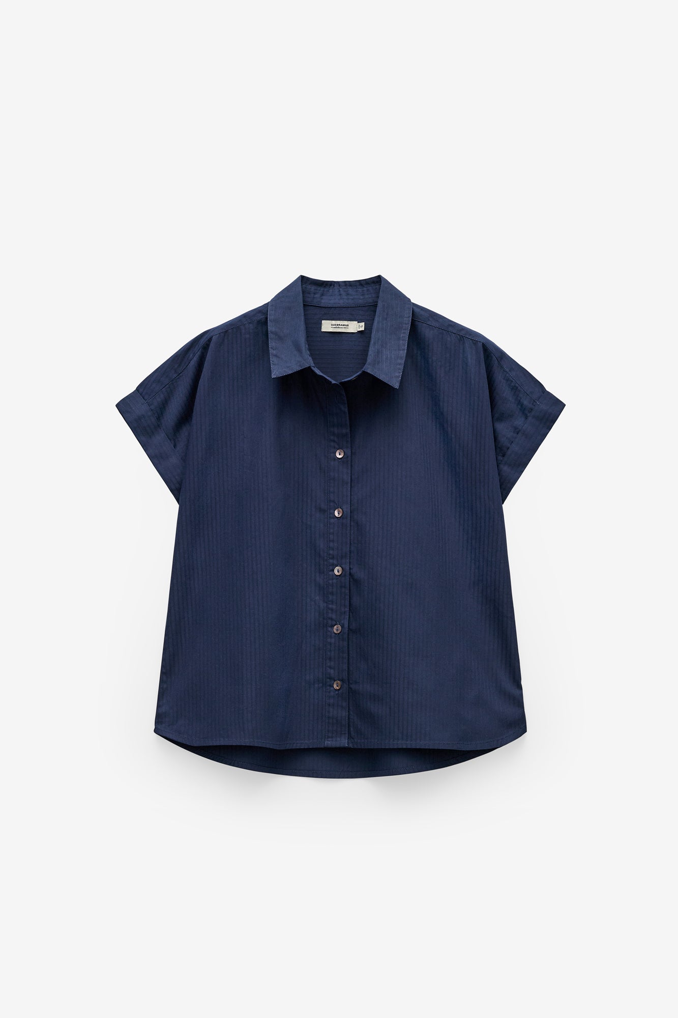 CAMISA MANGA CURTA TEXTURA RISCAS