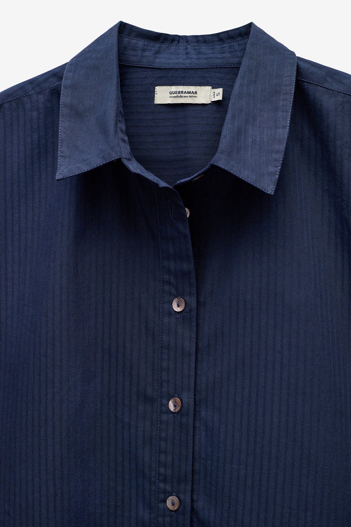CAMISA MANGA CURTA TEXTURA RISCAS