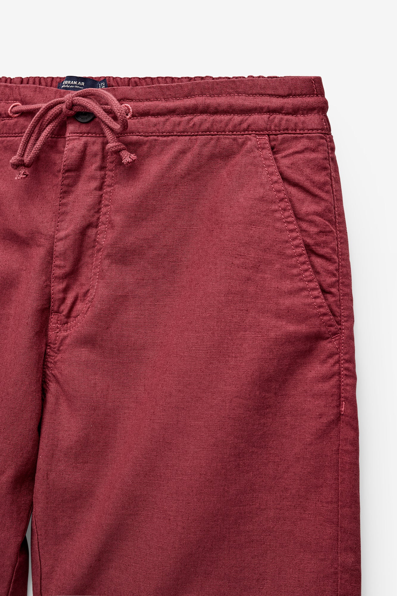 CALÇÕES CHINO EM ALGODÃO E LINHO