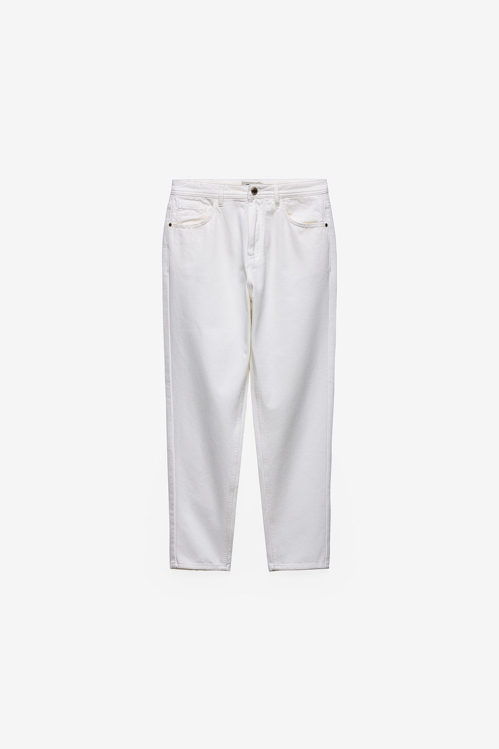CALÇAS SARJA MOM FIT