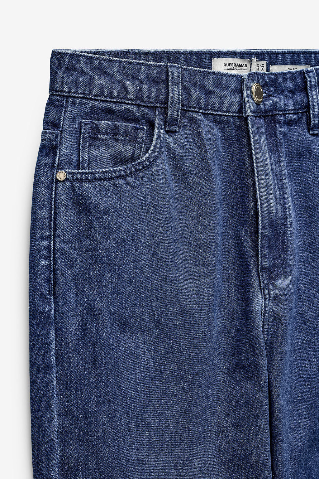CALÇAS DENIM MOM FIT