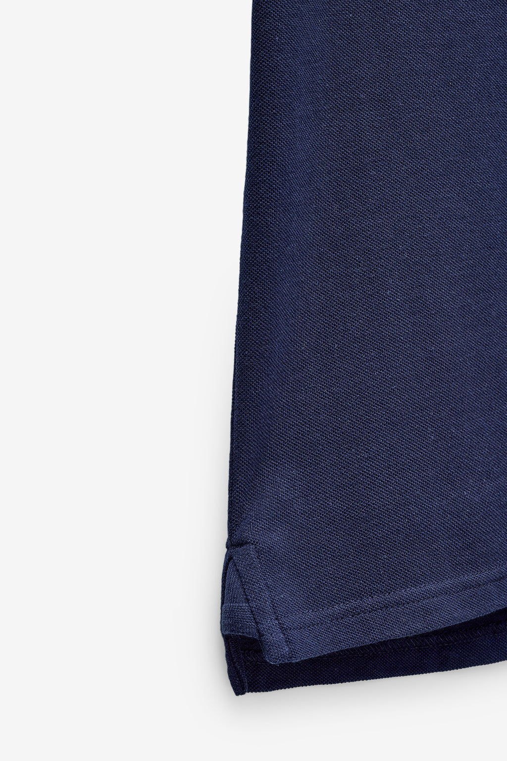 POLO HOMEM M.CURTA BÀSICO EM MELANGE - DARK NAVY