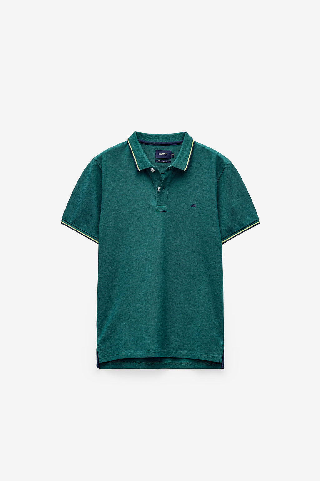 POLO 100% ALGODÃO COM RISCAS NO RIB