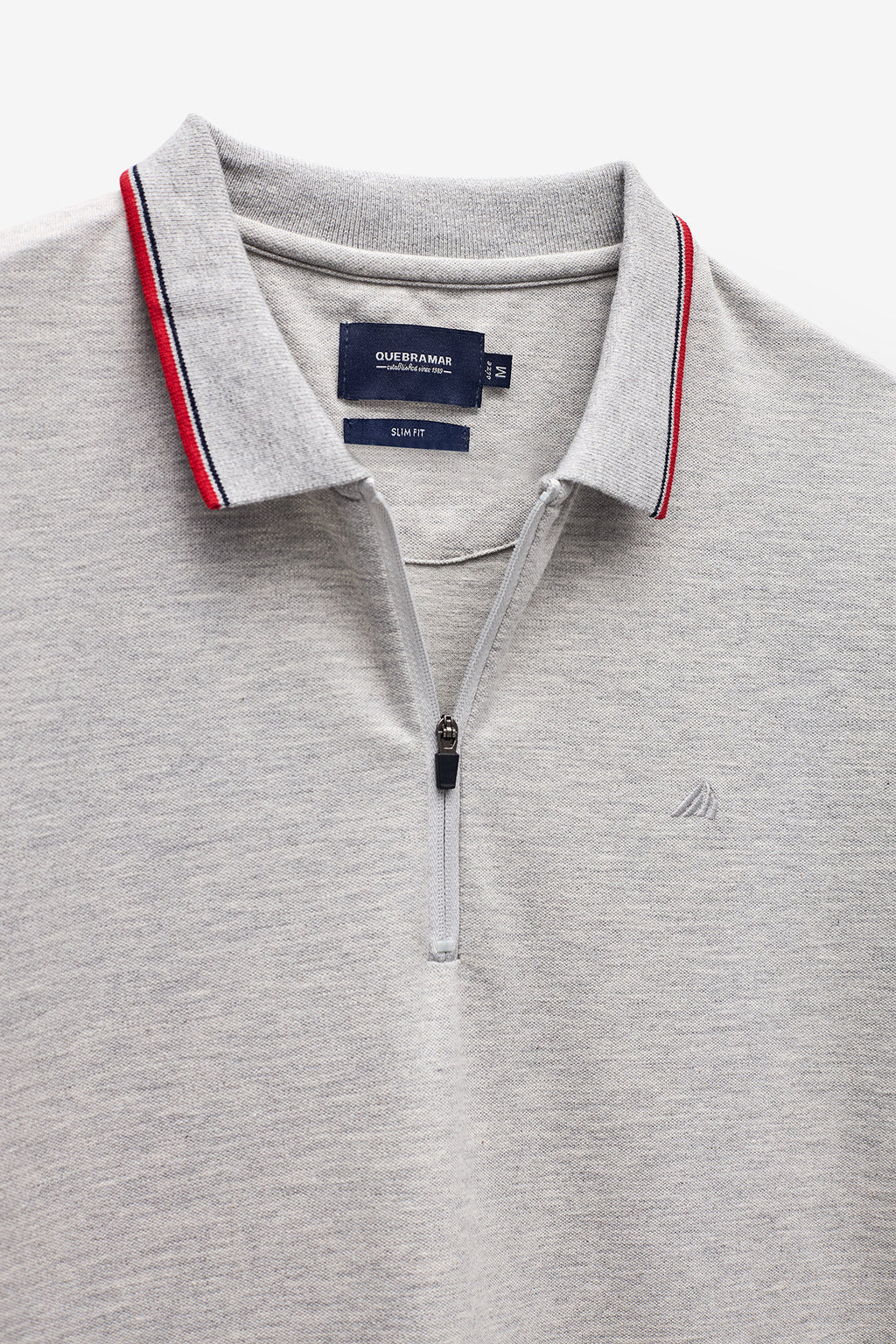 POLO MICRO PIQUÉ CON CREMALLERA