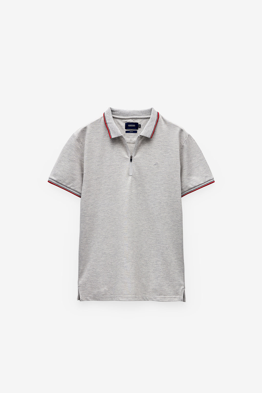 POLO MICRO PIQUÉ CON CREMALLERA