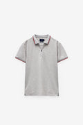 POLO MICRO PIQUÉ CON CREMALLERA