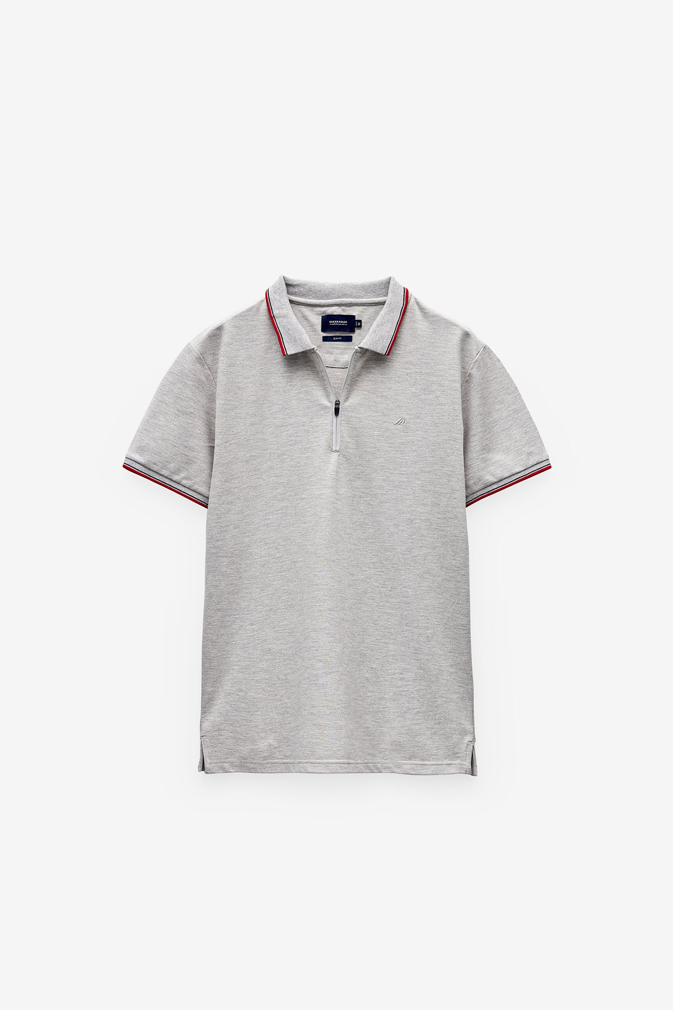 POLO MICRO PIQUÉ CON CREMALLERA